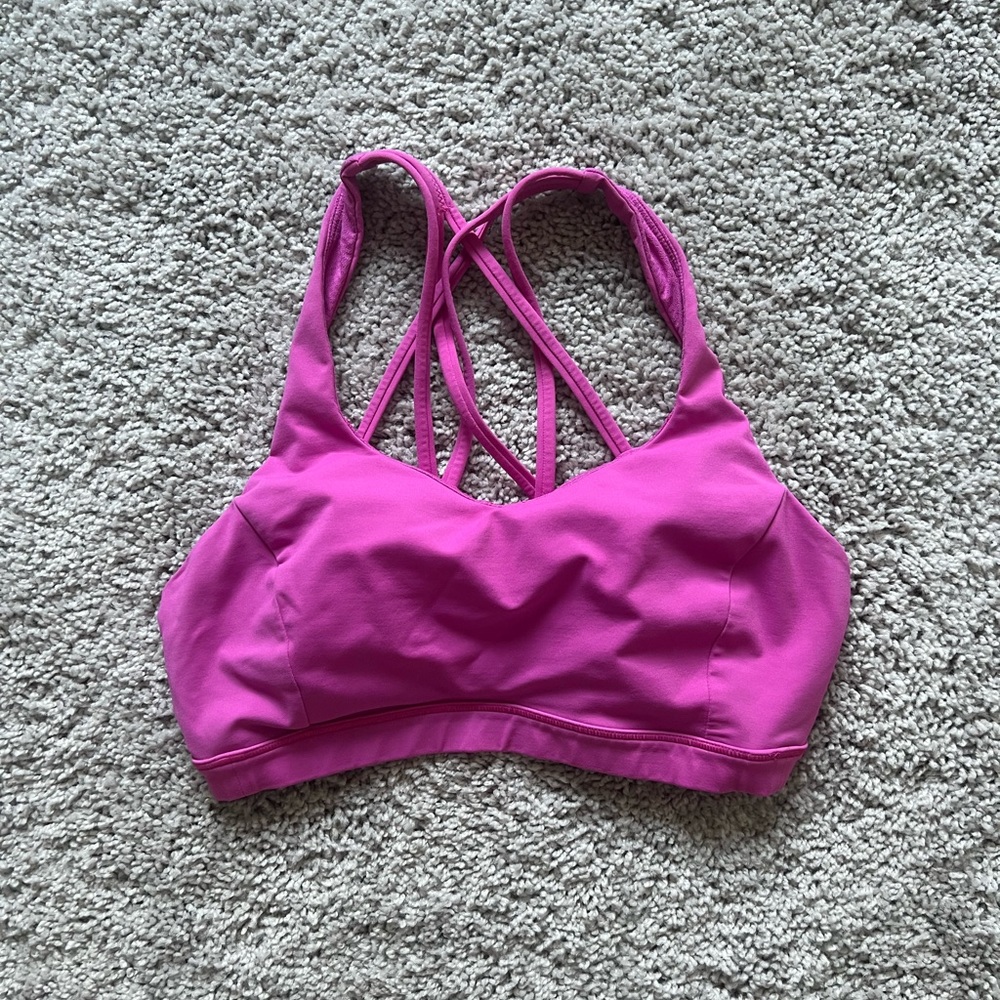 Lululemon Free to be Serene Sports Bra - Pink